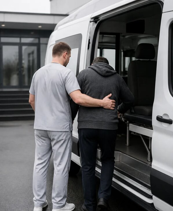 Организация медтранспортировки в Мирном от 5055 р. | Медзона